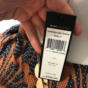 BCBGMaxAzria Dresses - Noely BCBG Copper Printed Dress BCBGMaxAzria Dresses - Noely BCBG Copper Printed Dress